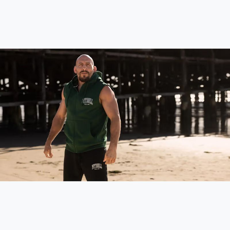 Кофта чоловіча Pitbull Badger Hooded Vest Zip hunter green 10