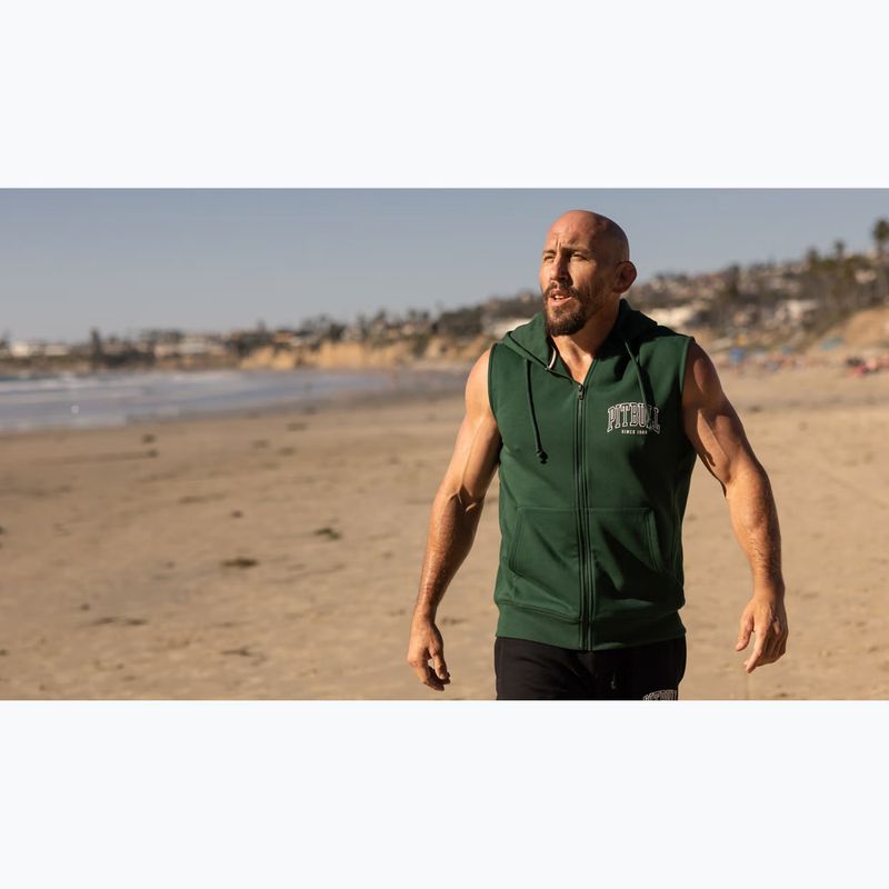 Кофта чоловіча Pitbull Badger Hooded Vest Zip hunter green 12