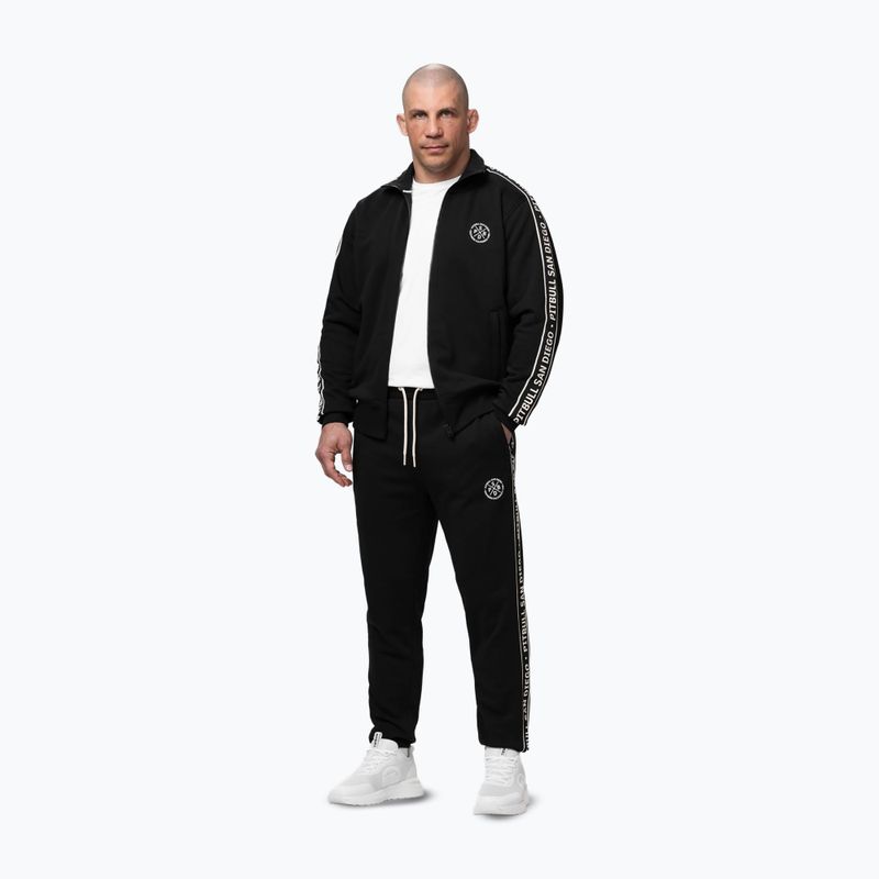 Кофта чоловіча Pitbull Nexus Track Jacket black 2