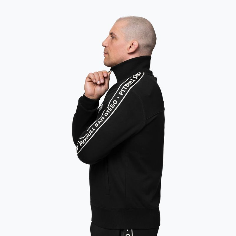 Кофта чоловіча Pitbull Nexus Track Jacket black 4
