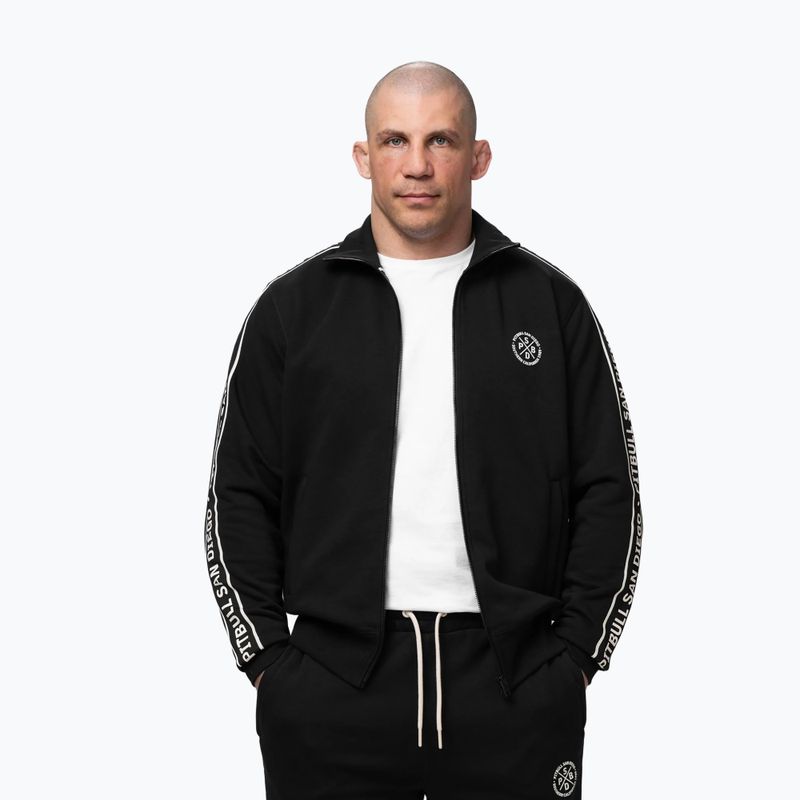 Кофта чоловіча Pitbull Nexus Track Jacket black 6
