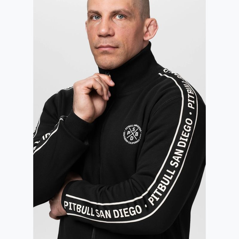 Кофта чоловіча Pitbull Nexus Track Jacket black 8