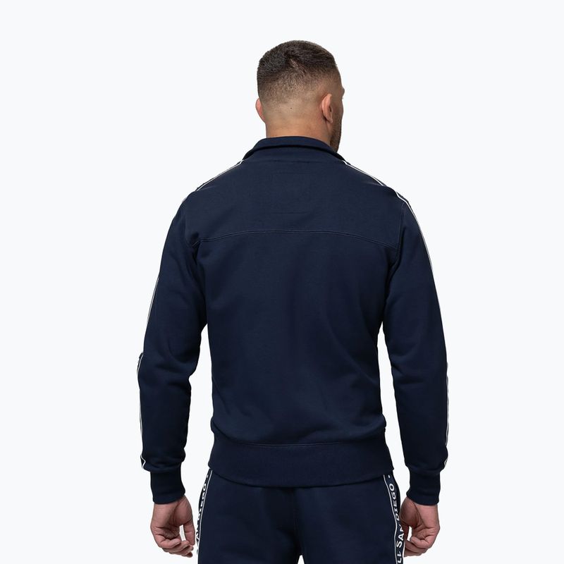 Кофта чоловіча Pitbull Nexus Track Jacket dark navy 3