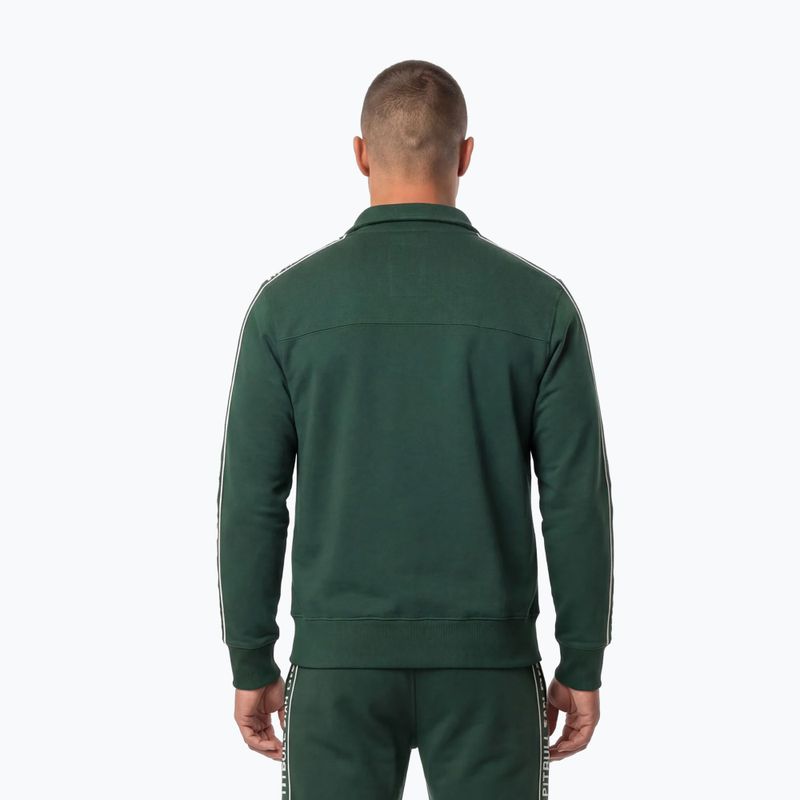 Кофта чоловіча Pitbull Nexus Track Jacket bottle green 3