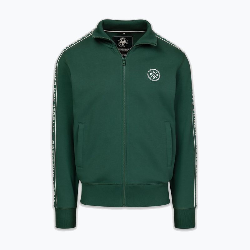 Кофта чоловіча Pitbull Nexus Track Jacket bottle green 5