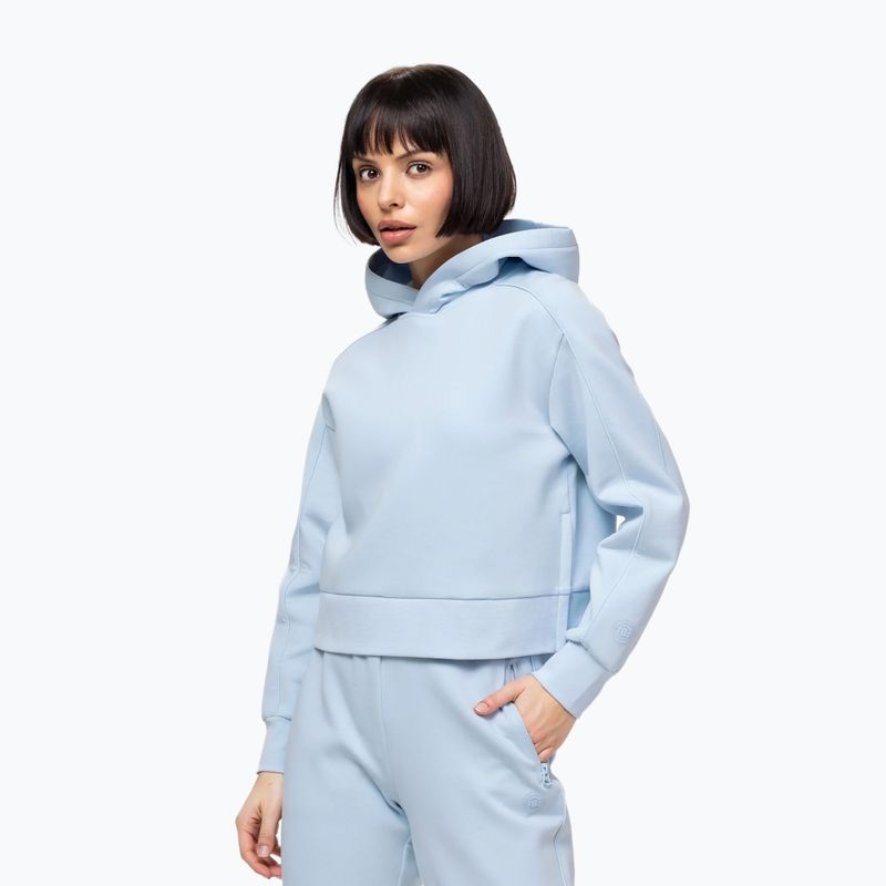 Кофта жіноча Pitbull Discovery Hooded frosted blue 4