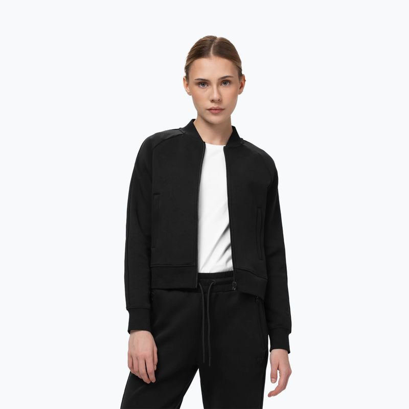 Кофта жіноча Pitbull Discovery Collar Zip Track Jacket black 4