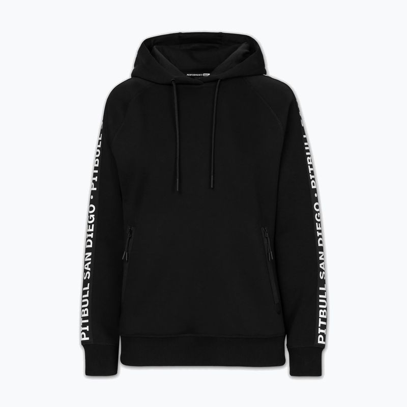 Кофта жіноча Pitbull Explory Tape Hooded black 4