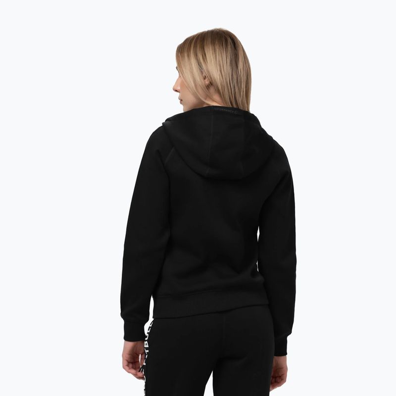 Кофта жіноча Pitbull Explory Tape Hooded Zip black 3
