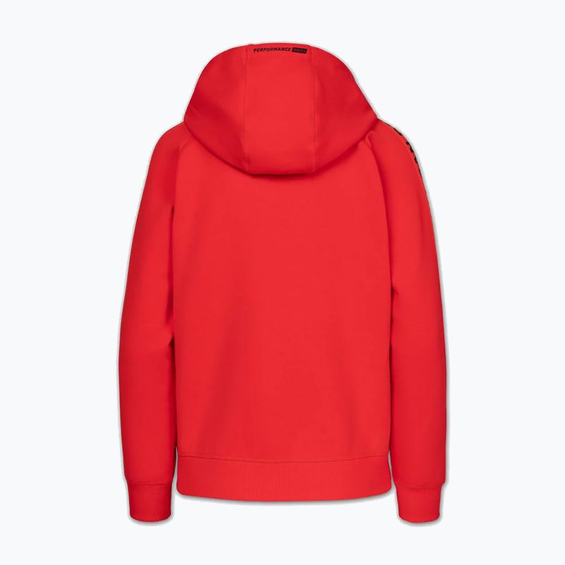 Кофта жіноча Pitbull Explory Tape Hooded Zip fluo/red 7