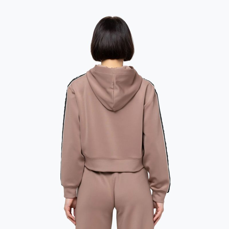 Кофта жіноча Pitbull Verona Hooded Oversize chocolate mousse 3