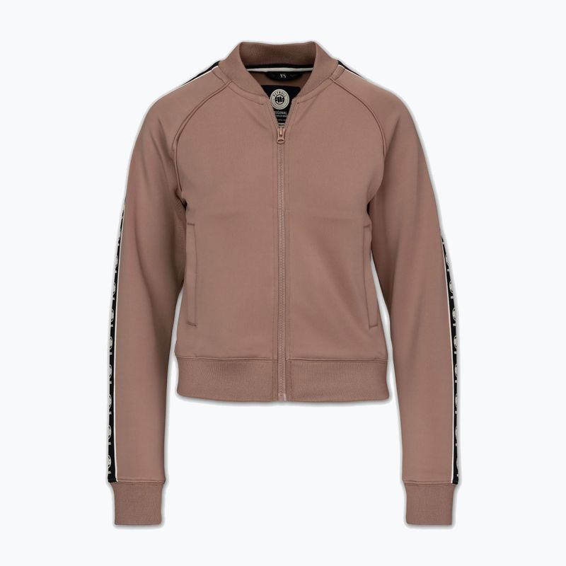 Кофта жіноча Pitbull Verona Collar Zip chocolate mousse 6