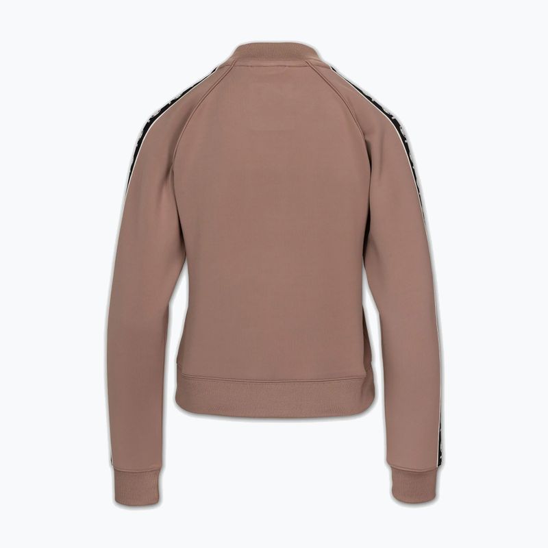 Кофта жіноча Pitbull Verona Collar Zip chocolate mousse 7