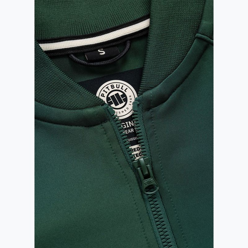 Кофта жіноча Pitbull Verona Collar Zip bottle green 8