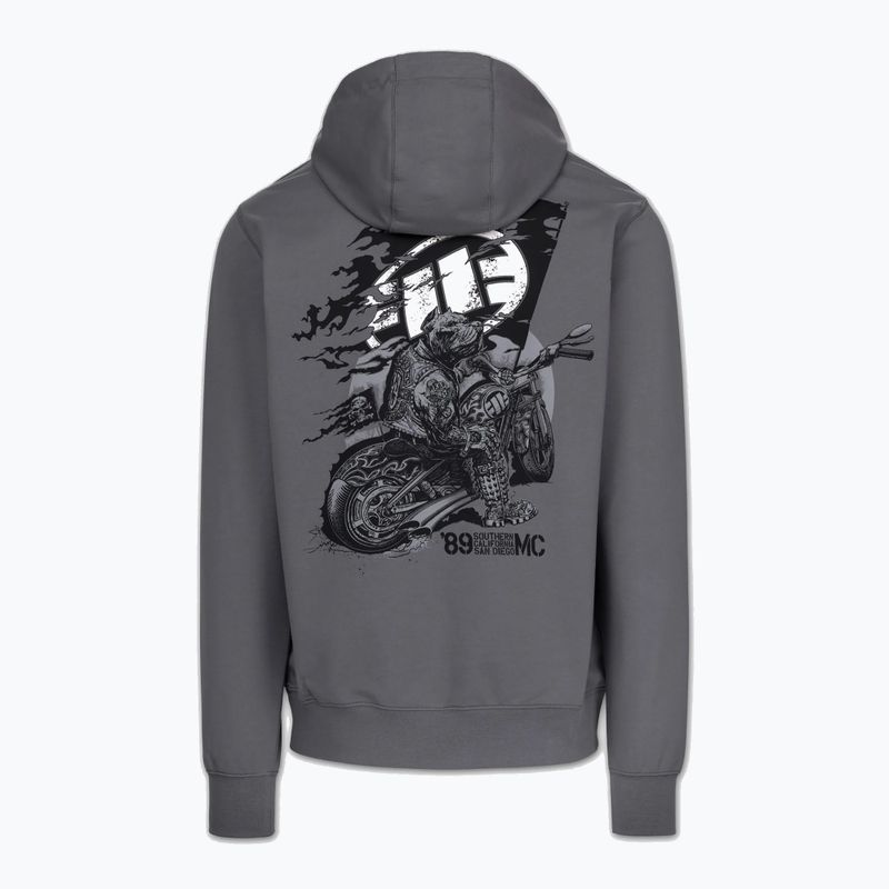 Кофта чоловіча Pitbull MC Sweatshirt Hooded graphite 6