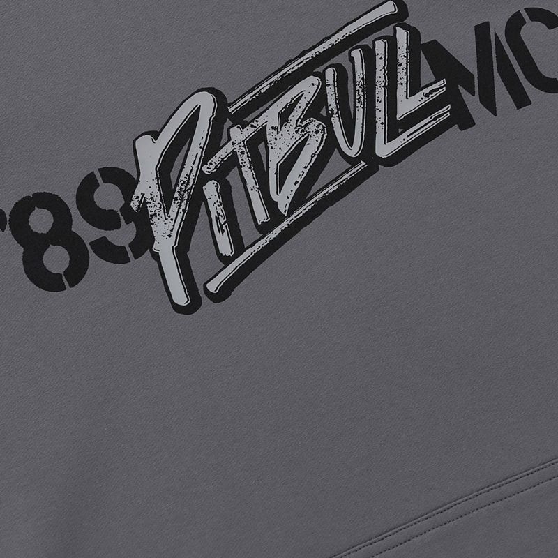 Кофта чоловіча Pitbull MC Sweatshirt Hooded graphite 8