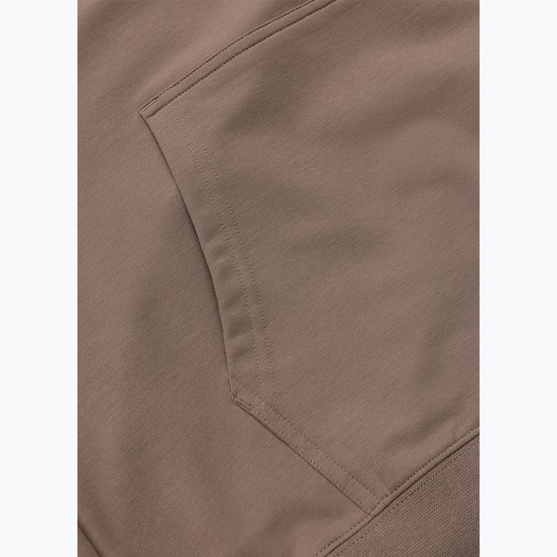 Кофта чоловіча Pitbull Midnight Sweatshirt Hooded brown savana 12