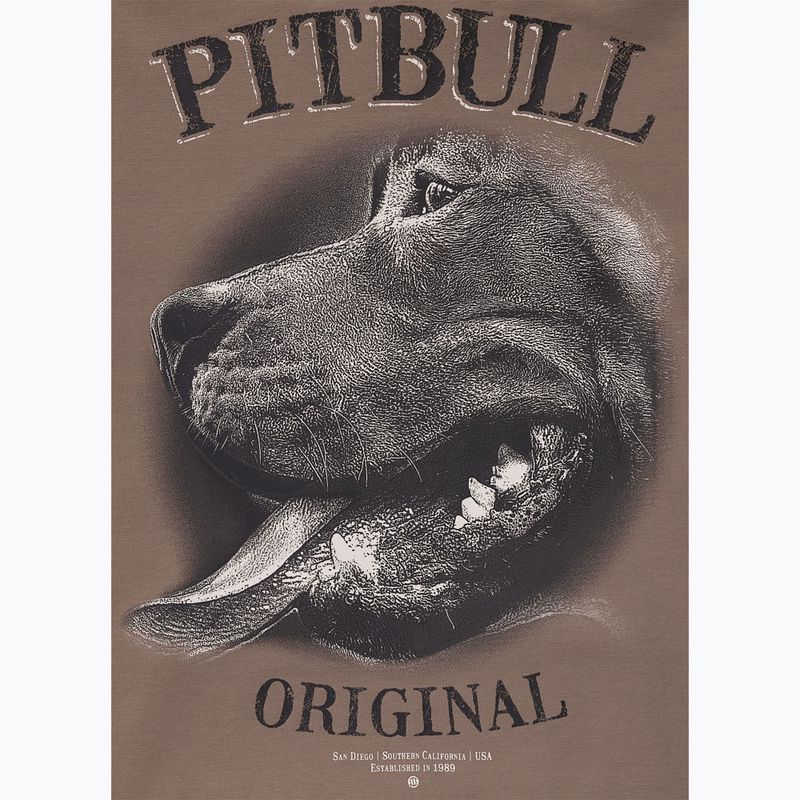 Кофта чоловіча Pitbull Midnight Sweatshirt Hooded brown savana 13