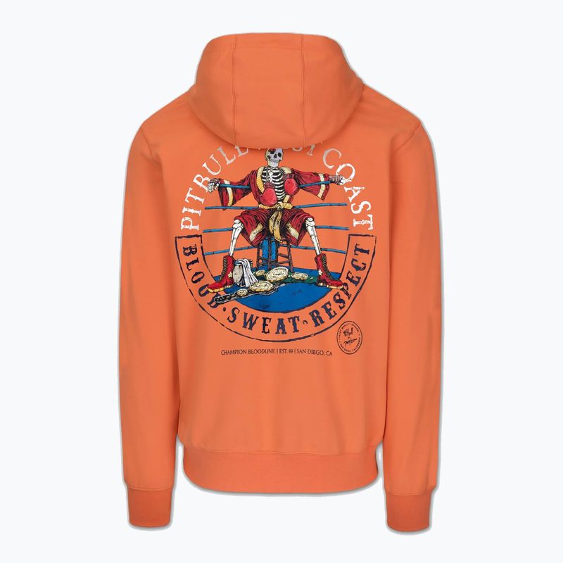 Кофта чоловіча Pitbull Bloodline 2 Sweatshirt Hooded fluo orange 6