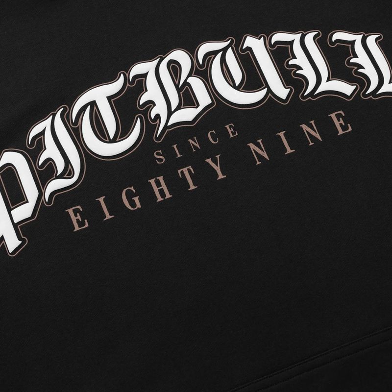Кофта чоловіча Pitbull Tatto Hooded black 9