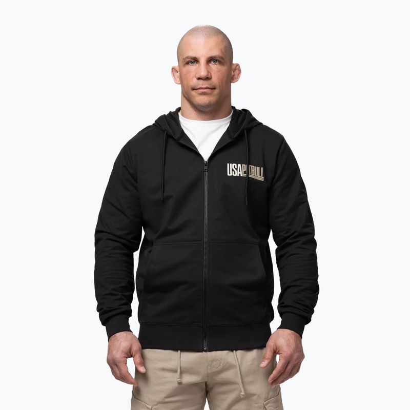 Кофта чоловіча Pitbull USA Hooded Zip black 4