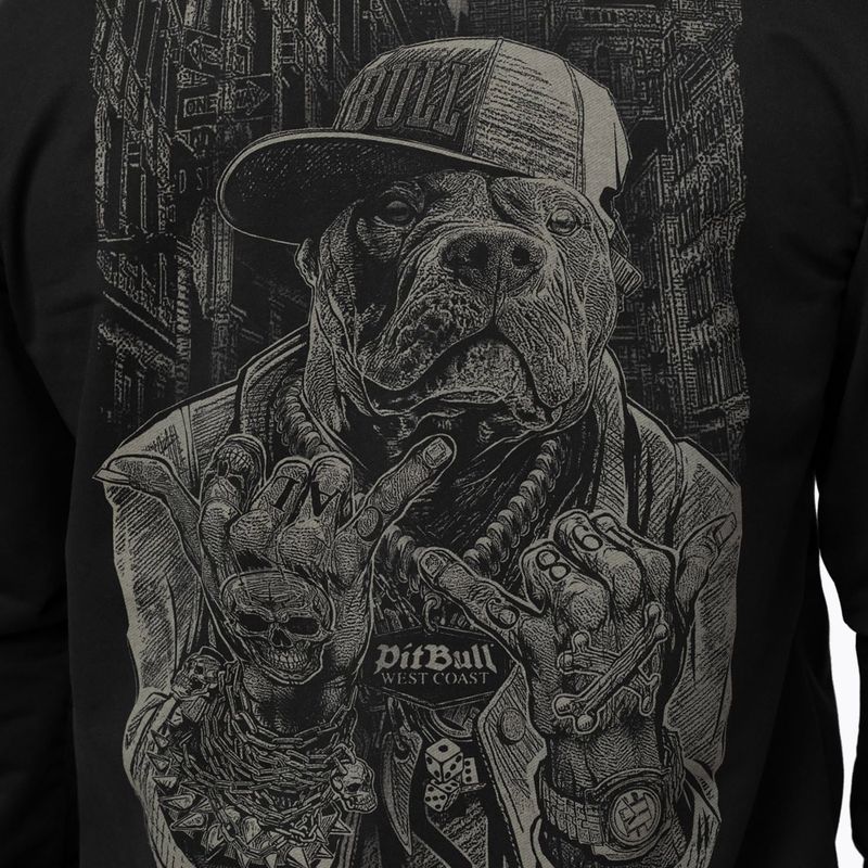 Кофта чоловіча Pitbull USA Hooded Zip black 5