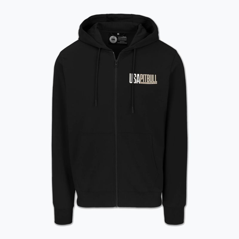 Кофта чоловіча Pitbull USA Hooded Zip black 6