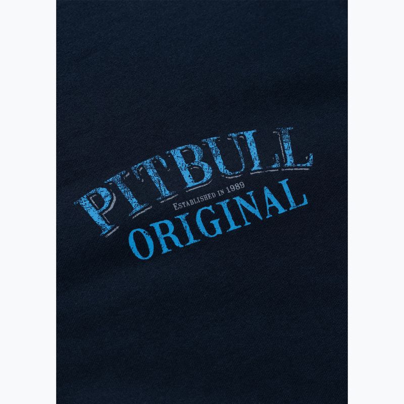Кофта чоловіча Pitbull Midnight Sweatshirt Zip Hooded dark navy 8