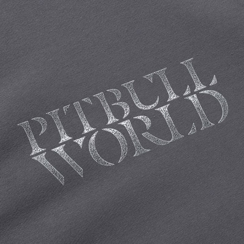 Кофта чоловіча Pitbull World Sweatshirt Zip Hooded graphite 12