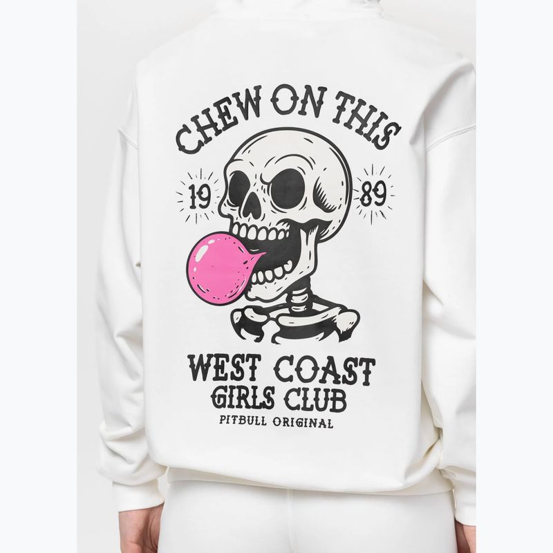 Кофта жіноча Pitbull Chew On This Hooded off white 4
