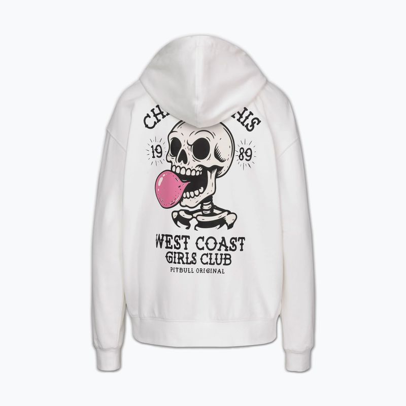 Кофта жіноча Pitbull Chew On This Hooded off white 7