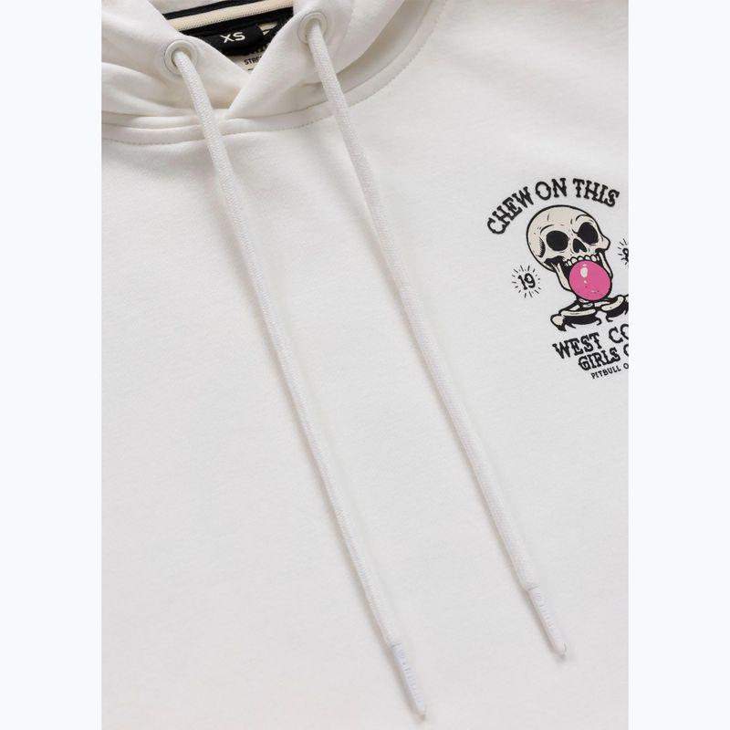 Кофта жіноча Pitbull Chew On This Hooded off white 8