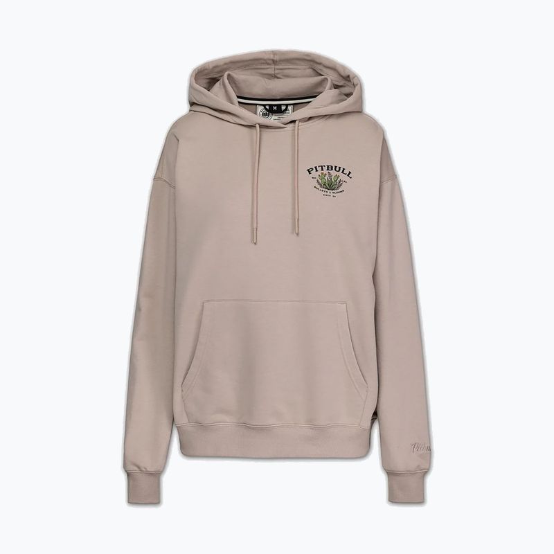 Кофта жіноча Pitbull Bullets & Blooms Hooded sand savana 5