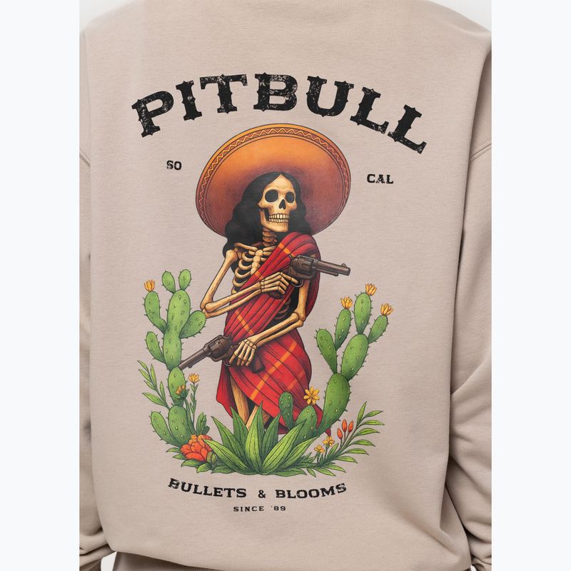 Кофта жіноча Pitbull Bullets & Blooms Hooded sand savana 9