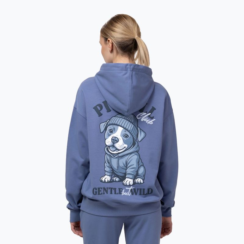 Кофта жіноча Pitbull Gentle But Wild Sweatshirt Hooded blue jeans 3