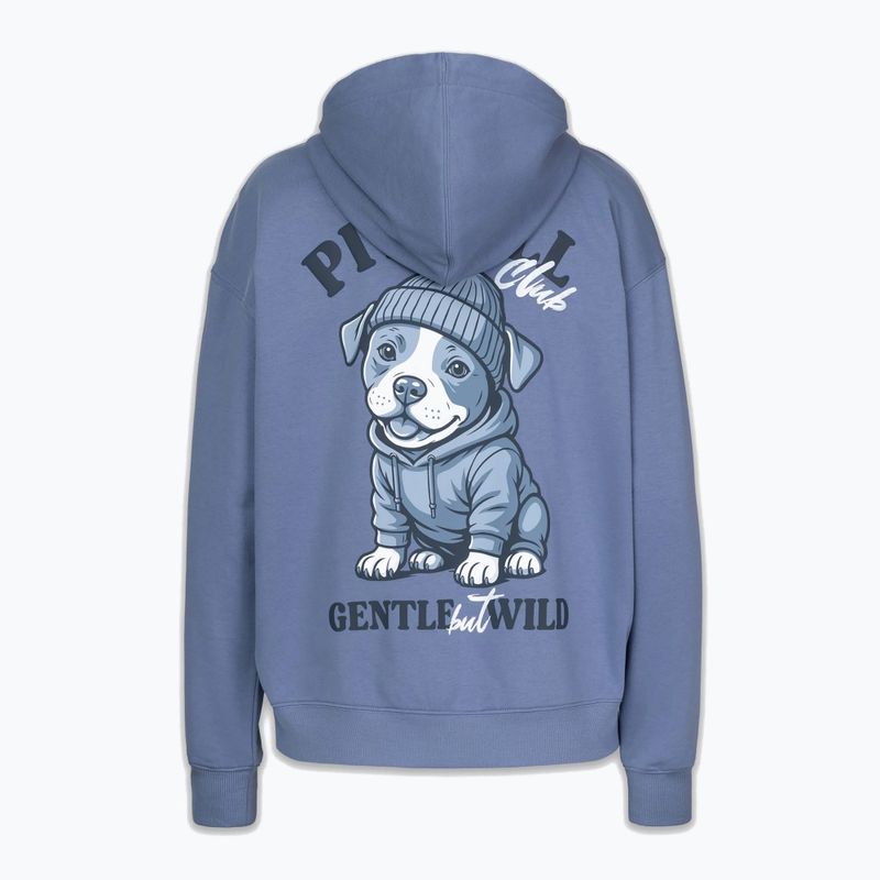 Кофта жіноча Pitbull Gentle But Wild Sweatshirt Hooded blue jeans 5
