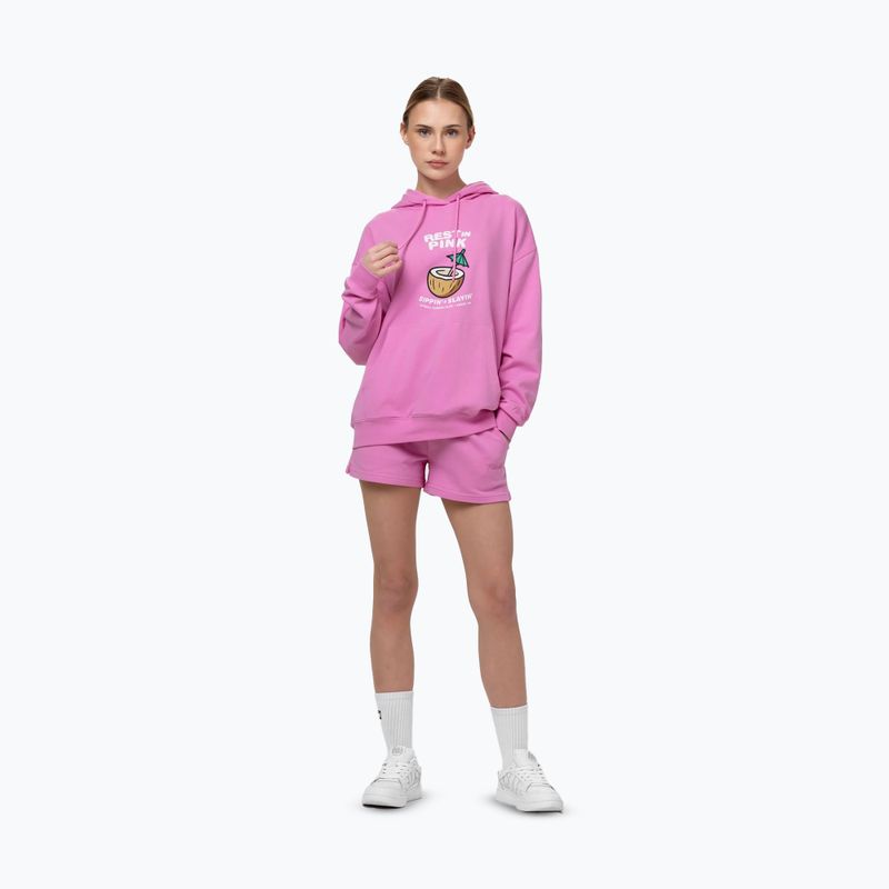 Кофта жіноча Pitbull Rest In Pink Hooded ice pink 2