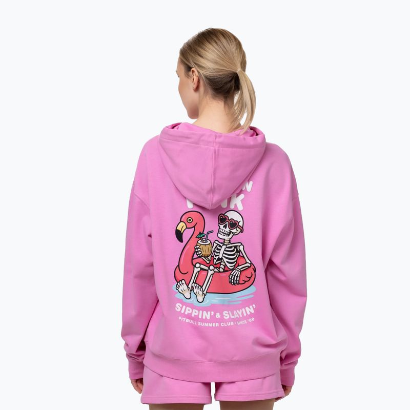 Кофта жіноча Pitbull Rest In Pink Hooded ice pink 3
