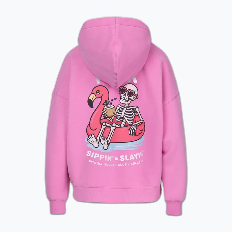 Кофта жіноча Pitbull Rest In Pink Hooded ice pink 5