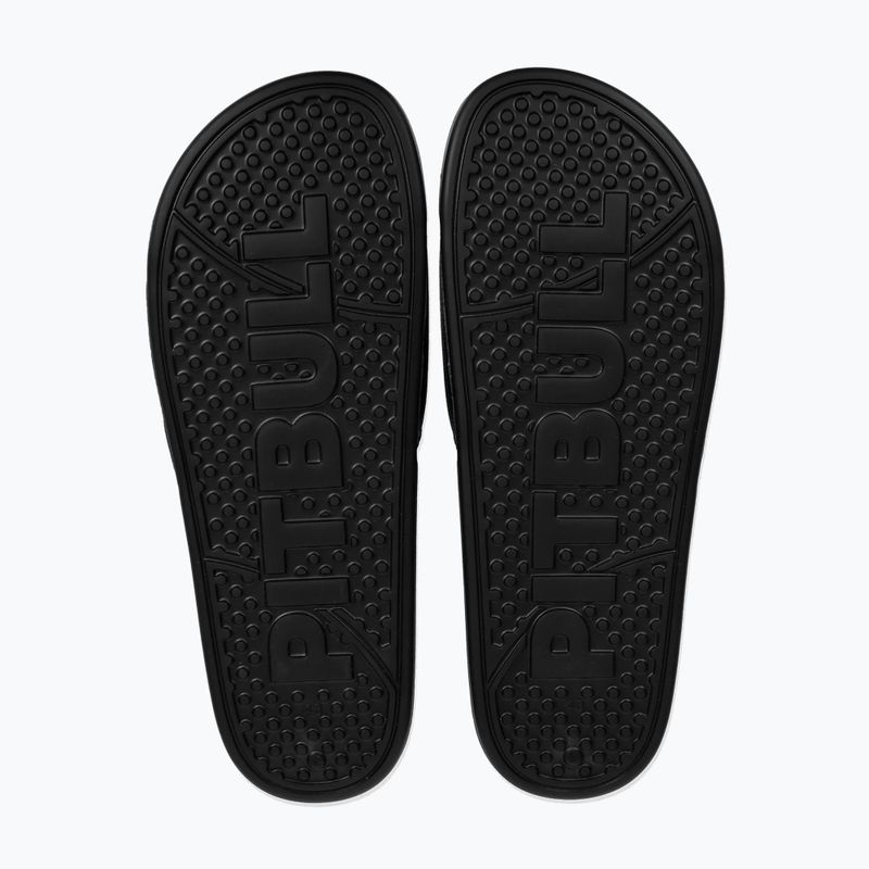 Шльопанці чоловічі Pitbull Logo black 3