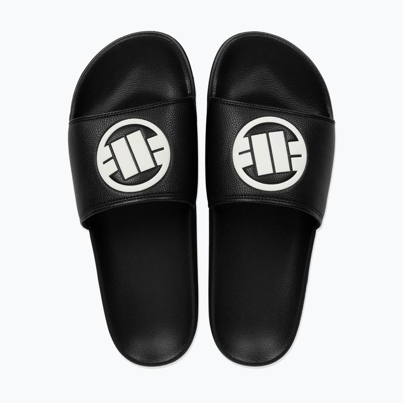 Шльопанці чоловічі Pitbull Logo black 4