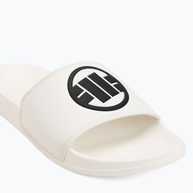Шльопанці чоловічі Pitbull Logo white 7