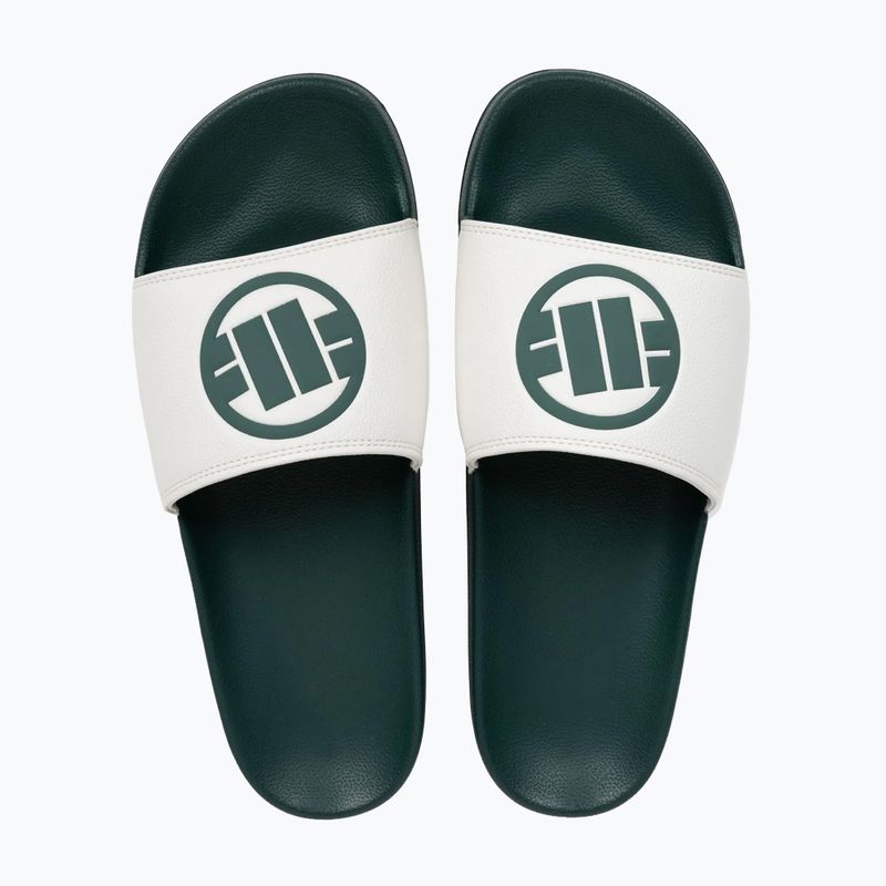 Шльопанці чоловічі Pitbull Logo bottle green 4