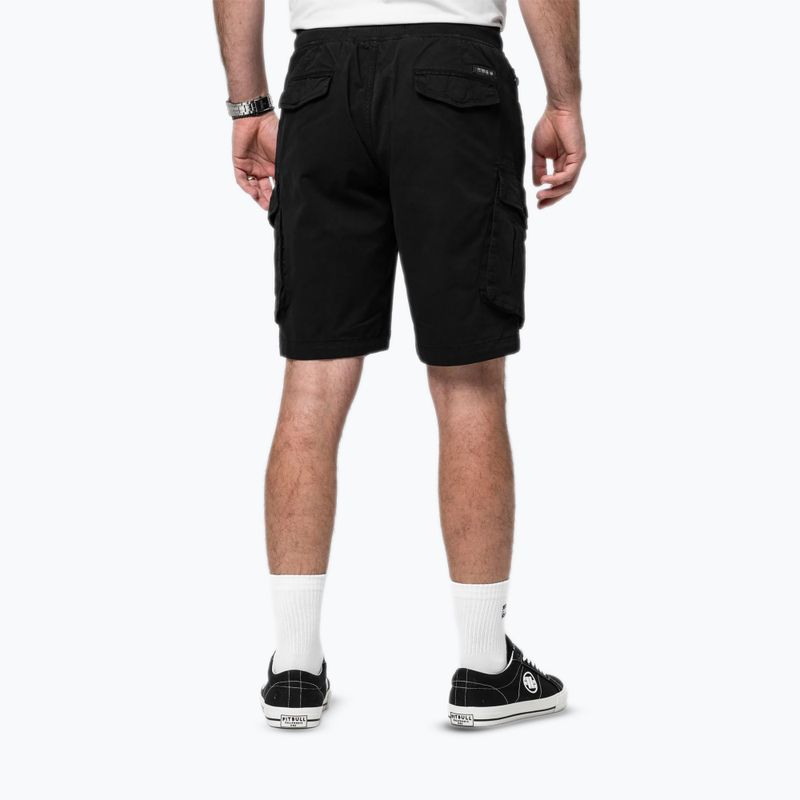 Чоловічі шорти Pitbull Proctor Drawstring Cargo black 2