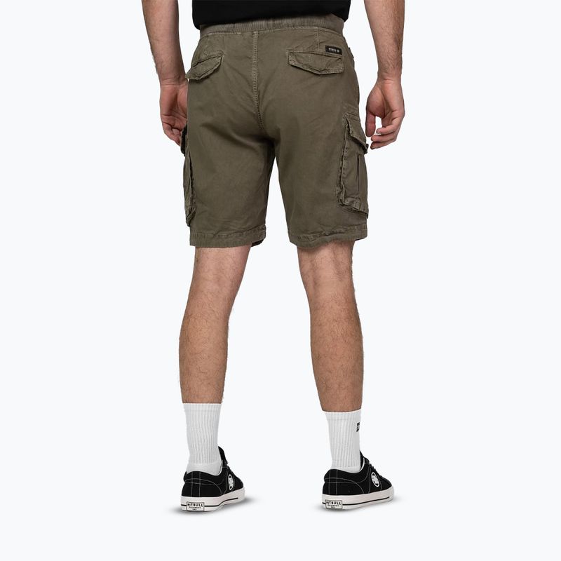Чоловічі шорти Pitbull Proctor Drawstring Cargo olive 2