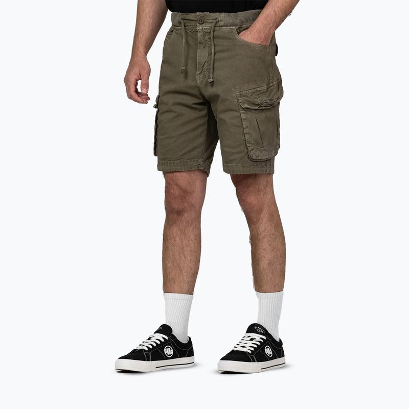 Чоловічі шорти Pitbull Proctor Drawstring Cargo olive 3