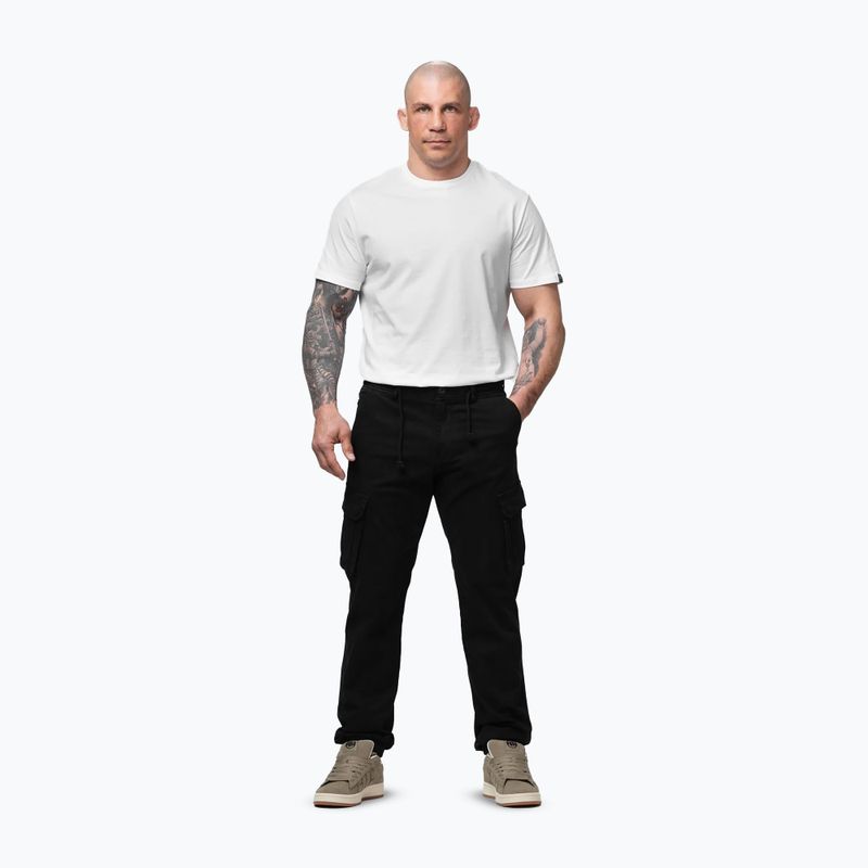 Штани чоловічі Pitbull Proctor Drawstring Jogger Cargo black 2