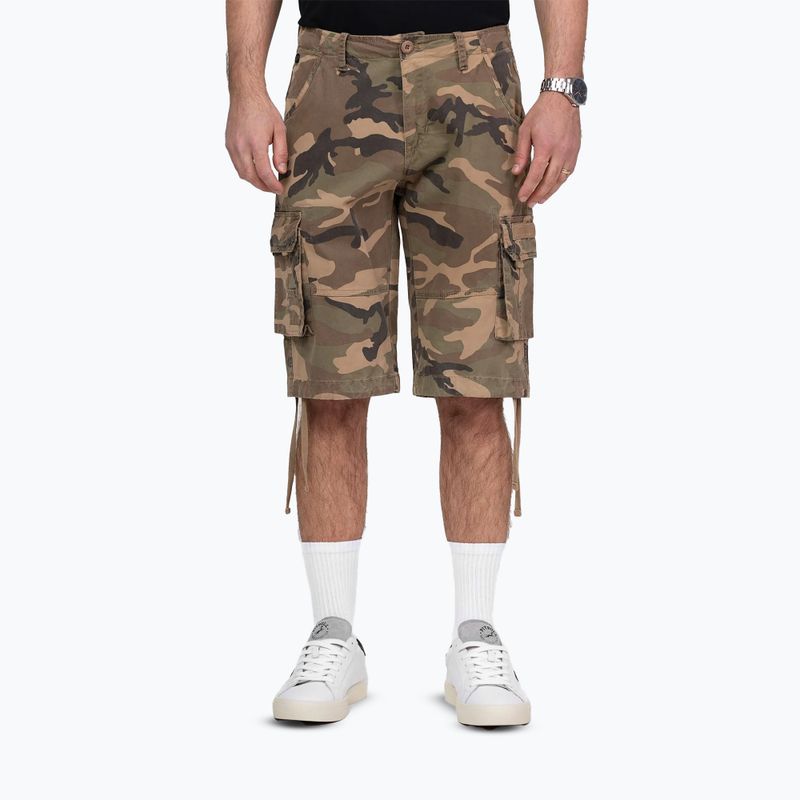 Чоловічі шорти Pitbull Volmer Long Cargo camo