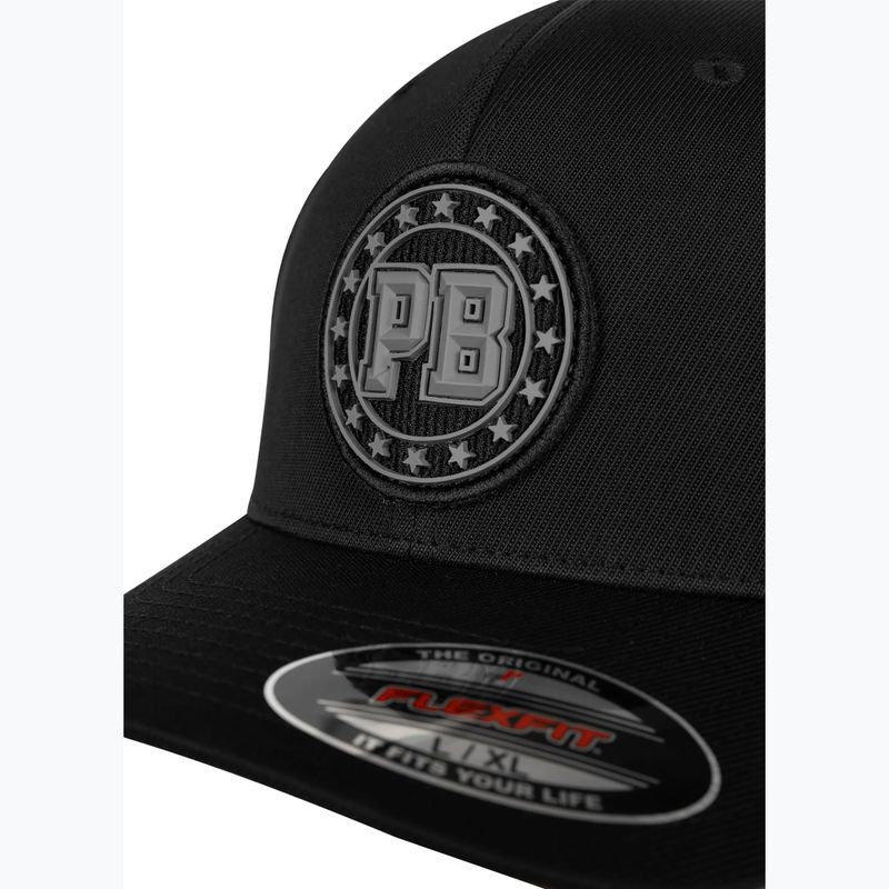 Кепка чоловіча Pitbull Full Cap Tyrian Flexfit black 3