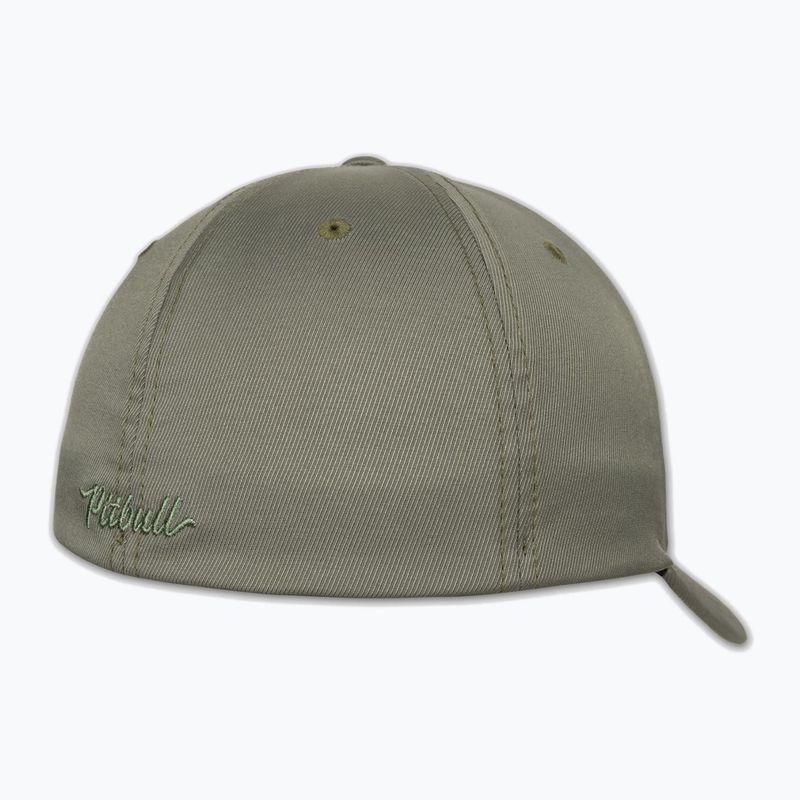 Кепка чоловіча Pitbull Full Cap 3D Cal Flexfit Dusty Salvia green 2